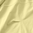 thumbnail image 6 of Amidoa Elastic Waist Girl Shorts Wide Leg With Pockets High Waisted Summer Casual Baggy Shorts,Yellow,4-5 Years, 6 of 7