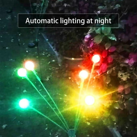 

Solar Powered F-irefly Lights Outdoor Waterproof Solar Garden Lights F-irefly L-awn Stake Light Wind-Driven Swing Garden Yard Decor Firefly-L-amp
