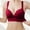 Red, variant on Women's Wireless Push Up Sports Bras No Underwire Seamless Full Coverage Supportive Jelly Everyday Bras