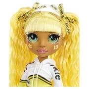Rainbow High Cheer Sunny Madison – Yellow Fashion Doll with Pom Poms, Cheerleader Doll, Toys for Kids 6-12 Years Old