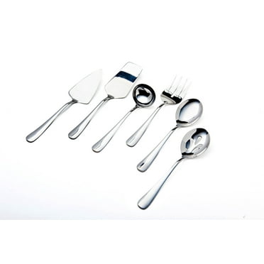 Nicole Miller 6-Piece Stainless Steel Madison Hostess Serving Set