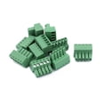 thumbnail image 1 of Unique Bargains 10Pcs 300V KF2EDGK 3.5mm Pitch 5-Pin PCB Screw Terminal Block Connector, 1 of 2
