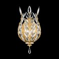 thumbnail image 2 of Fine Art Handcrafted Lighting 759550-SF4 Crystal Laurel 17" Tall Wall Sconce - Silver, 2 of 3
