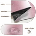 thumbnail image 6 of Round Rugs 3Ft, Pink White Ombre Round Area Rug Washable Indoor Throw Carpet, Romantic Minimalist Modern Art Small Non Slip Circle Rug for Bedroom Living Room Home Decor Aesthetic, 6 of 8