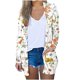 thumbnail image 2 of Puntoco Moda Mujer Suelta Manga Larga Cardigan Abrigo Blusa Puntoco Puntoco-1, 2 of 6