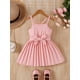 thumbnail image 2 of Vestido VARMILO 7 años rosa casual sin mangas, 2 of 6