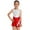 Red, variant on Fldy Kids Girls Cheer Leader Costumes Cheerleading Uniform Shiny Sequins Dance Dress with Shorts Royal Blue 14