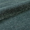 thumbnail image 5 of Well Woven Shimmer Shag Solid Plain Modern Luster Ultra Thick Soft Plush Area Rug, 5 of 6