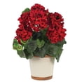 thumbnail image 1 of Nearly Natural 4691 Geranium Silk Plant, 1 of 4