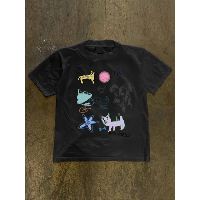 Y2K-Inspired Animal Cartoon Print Loose-Fit Short Sleeve T-Shirt for Women - Lightweight Viscose, Round Neck, Spring/Summer Fashion Top, Casual Summer Top | Cartoon Animal Print | Y2K Fashion
