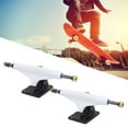 thumbnail image 3 of 2Pcs Skateboard Trucks, Longboard Skateboard Truck Replacement Standard Skateboard Wheel Hub, 3 of 7
