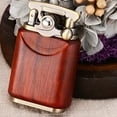 thumbnail image 3 of En Solde Outils de Menuiserie Briquet à Pétrole Rétro en Bois de Rose avec Flamme Douce, 3 of 8