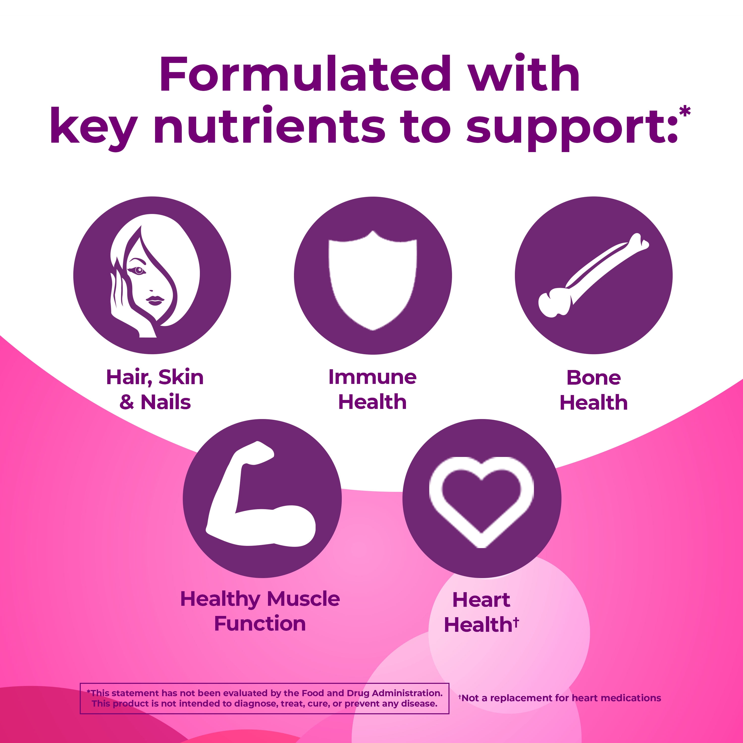 One A Day MULTI+ Hair, Skin & Nails Support Gummy Multivitamin, 120 Count