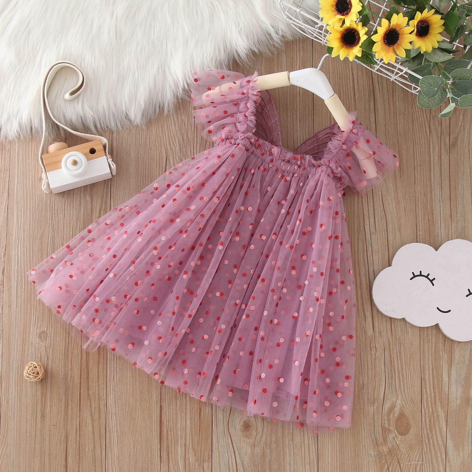 Vedolay Little Girl Dresses Little Girls Casual Dress Summer