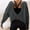 Black, variant on Women's Open Back Cropped Workout Top Long Sleeve Backless Athletic T-Shirt Lightweight Loose Yoga Cover Up Shirt Casual Gym Running Pilates Top For Daily Fitness And Low Impact Sports Orange XXL