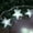 B, variant on Pentagonal Star LED String Lights - Battery Operated Holiday Decor for Indoor/Outdoor Use, 20 Stars with Multiple Lighting Modes A