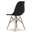 thumbnail image 5 of CASA FERRO Silla EAMES. Silla de diseño, cómoda y elegante! Para comedor o escritorio - Negra. CASA FERRO Silla Retro Industrial Eames, 5 of 5