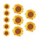 thumbnail image 4 of Worallymy bordado flor parches ropa DIY algodón mezcla bordado insignia Floral parche conjunto Worallymy JD735807153, 4 of 7