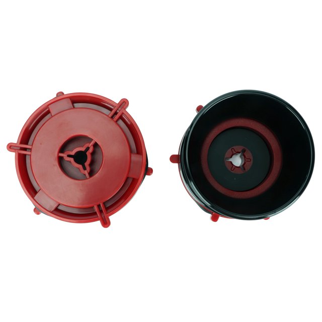 Abridor de aluminio de 10 pulgadas adaptadores de buje NAB pulido 1 par profesional bloqueable para grabadora de cinta de carrete a carrete