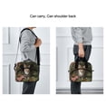 thumbnail image 6 of Lunch Bag Portable Crossbody Meal Bag Cooler Bag Insulated Lunch Bag Food Bag Handheld & Crossbody Design Garden Pretty Cat, 6 of 6