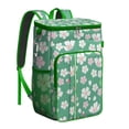 thumbnail image 1 of Blossom Pattern Watercolor Flower Vintage Cooler Backpack - 20L Leakproof & Easy to Clean, Perfect for Workers, 1 of 5