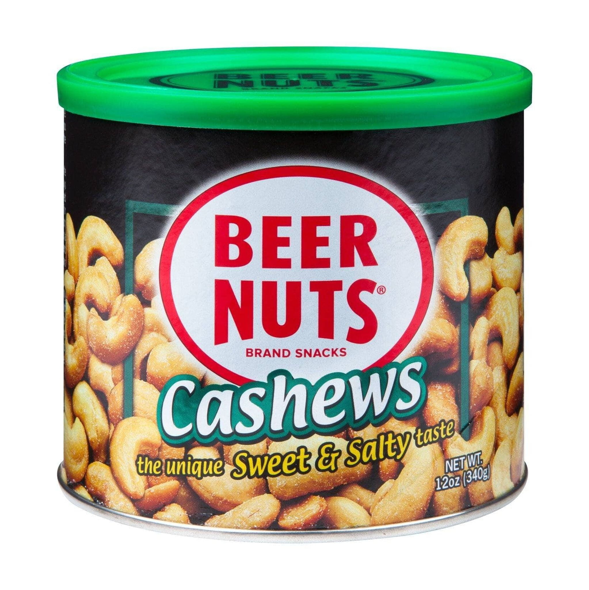 BEER NUTS Original Peanuts - 4oz Single Serve Bags (Pack of 6), Sweet and Salty, Gluten-Free, Kosher, Low Sodium Peanut