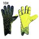 thumbnail image 2 of Eigraketly Guantes de portero de fútbol Kit de niños Tamaño Adulto Falcon Portero de fútbol Deslizamiento grueso Látex Durable Juego sin Ropa Deportiva, Zapatos verde fluorescente Adulto 10, 2 of 6