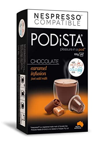 Chocolate Compatible Capsules Cocoa Pods - Caramel Infusion - Pod Package - Walmart.com