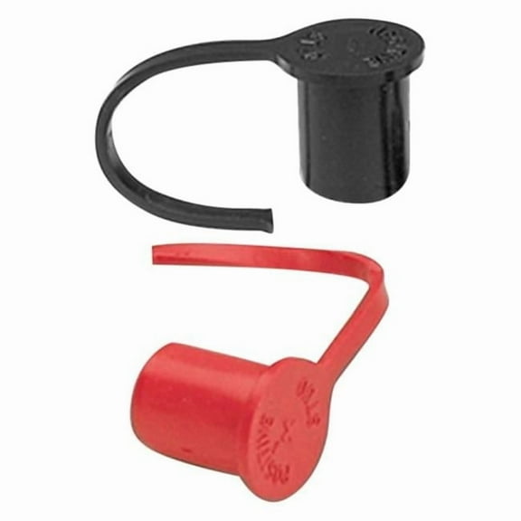 Moroso for Remote Battery Jumper Terminal Cap Kit - 1 Black - 1 Red (Use w/Part