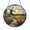 Acrylic 3.5 Inch, variant on Windmill Tulip Field Stained Glass Suncatcher Window Hanging Peaceful Spring Landscape Decor