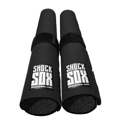 Shock Sox Fork Seal Guards 37-50mm Fork Tube 6 Black for Kawasaki KLX250S 2012-2014 