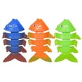 thumbnail image 1 of CNKOO 3pcs Underwater Training Children Pool Throwing Diving Game Toys (Fishbone), 1 of 7