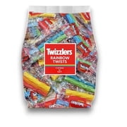TWIZZLERS-2 Lb Bulk/Bag. Twist Rainbow Candy Fruit Flavored Chews, Assorted Fruit Flavors  Individually Wrapped Soft Chewy Candy