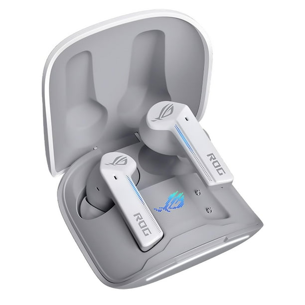Audifonos Gamer Inalambricos Asus ROG Cetra True Wireless Microfono Sonido 7.1 IPX4 Blanco
