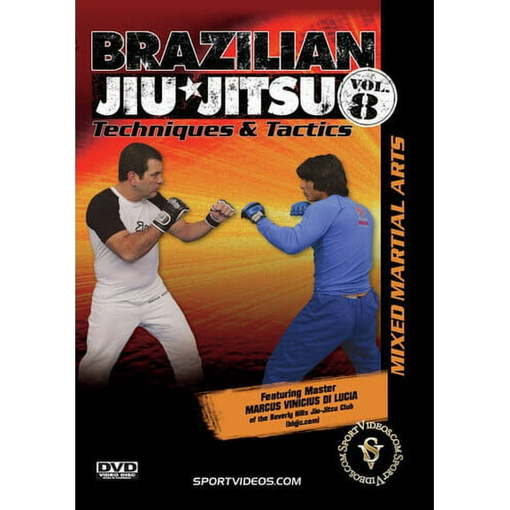 Brazilian Jiu-Jitsu Techniques And Tactics, Vol. 8: Mixed Martial Arts (DVD), Sportvideos.Com, Sports & Fitness
