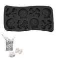 thumbnail image 1 of Bandeja de hielo para hacer hielo DIY para Halloween - Negro vampiro MFZFUKR CPB-US-CJZ188-3, 1 of 5