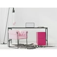 thumbnail image 2 of Pemberly Row Armoire à Dossiers 2 Tiroirs avec Rangement en Rose, 2 of 3