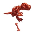 thumbnail image 1 of Dragón articulado impreso en 3D, dragón articulado completo, regalos de cumpleaños realistas, juguete de dragón Flexible, estatuilla de Animal para Rojo, 1 of 8