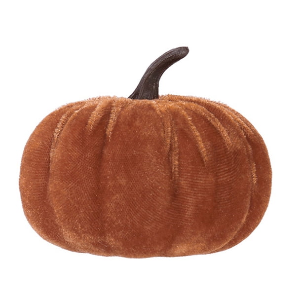 Herunwer Simulation Pumpkin Halloween Fake Pumpkin Artificial Fruit Model Thanksgiving Halloween Pumpkin