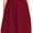 Burgundy, variant on Kids Junior Bridesmaid Off Shoulder Dresses Asymmetrical Chiffon Flower Girls Party Pageant Gown
