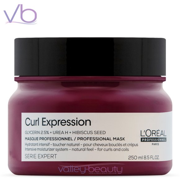 L’Oreal Curl Expression Moisturizing Mask | Deep Hydrating Treatment for Sensitized Curly, Coily and Wavy Hair, 8.5 fl.oz.