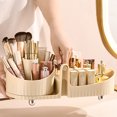 thumbnail image 4 of YAOMOBB Organisateur de Produits de Soins de la Peau Rotatif Organisateur de Maquillage Grande Capacité Rangement de Comptoir pour Pinceaux Rouges à Lèvres, 4 of 5