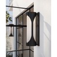 thumbnail image 4 of Currey And Company 5500-0048 Swale 27" Tall Outdoor Wall Sconce - White, 4 of 7