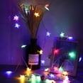 thumbnail image 1 of Cadena de luces BuyWeek decorativa de estrella de cinco puntas para fiesta durabilidad mejorada, 1 of 9
