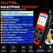 Autel MaxiTPMS TS508WF TPMS Relearn Tool Upgrade of TS508 TS408 TPMS Tool Activate/Relearn All Sensors Program Autel Sensors TPMS Reset/Diagnosis Read/Clear TPMS Code Free Lifetime Update