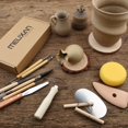 thumbnail image 2 of GFDYREE Ensemble de 40 Outils de Poterie Outils de Sculpture en Argile, 2 of 7