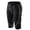 Green, variant on Men's Athletic 3/4 Compression Pants Sports Performance Cool Dry Running Tights Capri Leggings Yoga Gym Base Layer