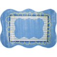 thumbnail image 1 of LA Rug TSC-241 3958 Supreme Collection Boys Scalloped Rug - 39 x 58 Inch, 1 of 1