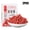 Hollow lure, bloodworm, variant on QENASHAING Rubber Band Fishing Pellets, 0.88 oz Bags, Powerful Long-Lasting Fish Attractant, for All-Season Freshwater and Saltwater Angling