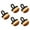 Black, variant on HILABEE 5 Pieces Nail Dust Brush Powder Remover Brush for Women Makeup Acrylic Nails Pink